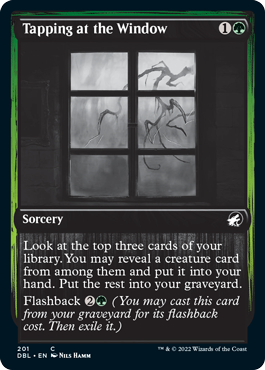 Tapping at the Window [Innistrad: Double Feature] Magic: The Gathering