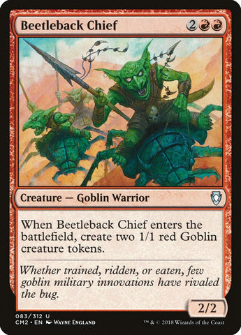 Beetleback Chief [Commander Anthology Volume II] Magic: The Gathering