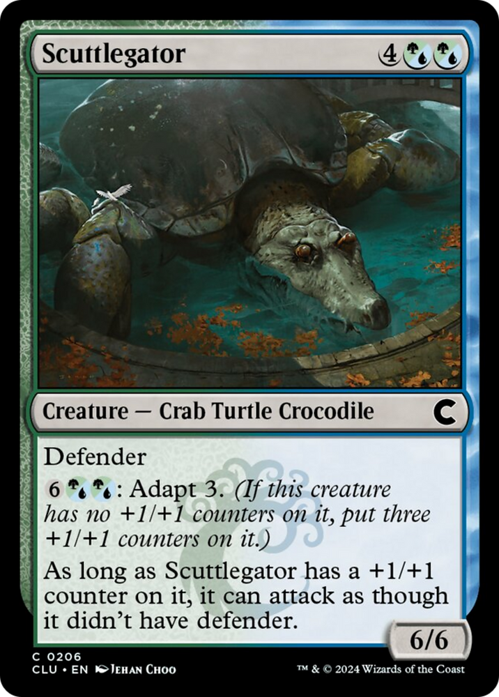 Scuttlegator [Ravnica: Clue Edition] Magic: The Gathering
