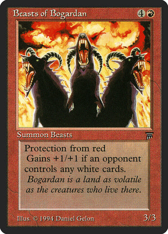 Beasts of Bogardan [Legends] Magic: The Gathering
