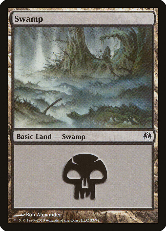 Swamp (33) [Duel Decks: Phyrexia vs. the Coalition] Magic: The Gathering