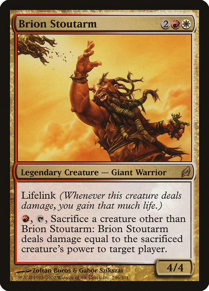 Brion Stoutarm [Lorwyn] Magic: The Gathering