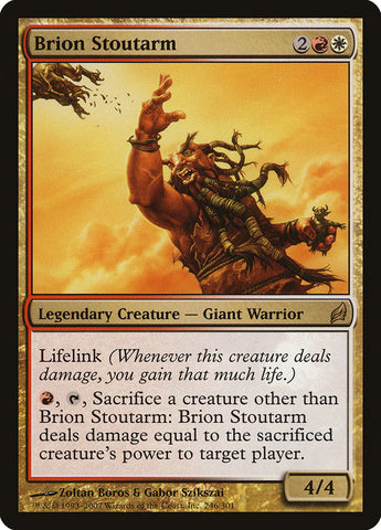 Brion Stoutarm [Lorwyn] Magic: The Gathering