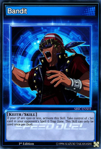 Bandit [SBSC-ENS03] Super Rare Yu-Gi-Oh!