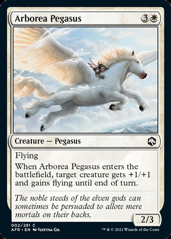 Arborea Pegasus [Dungeons & Dragons: Adventures in the Forgotten Realms] Magic: The Gathering