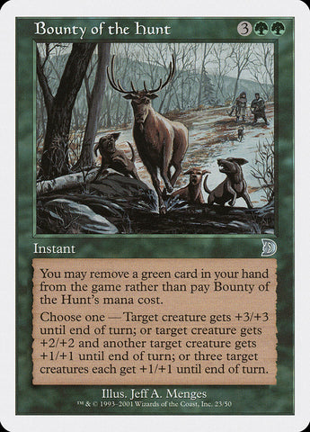 Bounty of the Hunt [Deckmasters] Magic: The Gathering