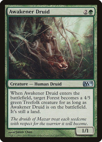 Awakener Druid [Magic 2011] Magic: The Gathering