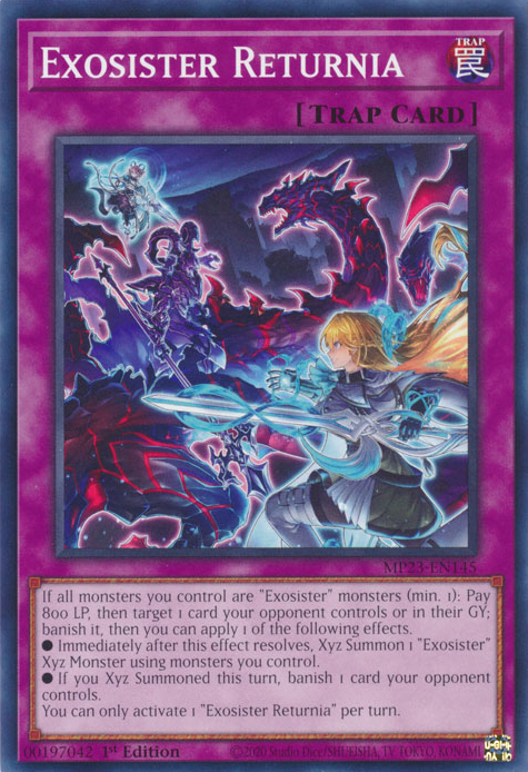 Exosister Returnia [MP23-EN145] Common Yu-Gi-Oh!