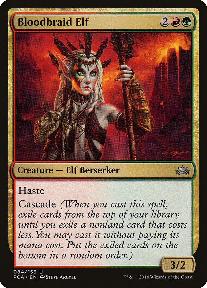 Bloodbraid Elf [Planechase Anthology] Magic: The Gathering