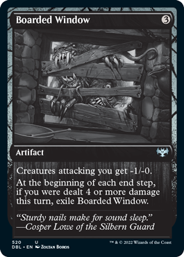 Boarded Window [Innistrad: Double Feature] Magic: The Gathering
