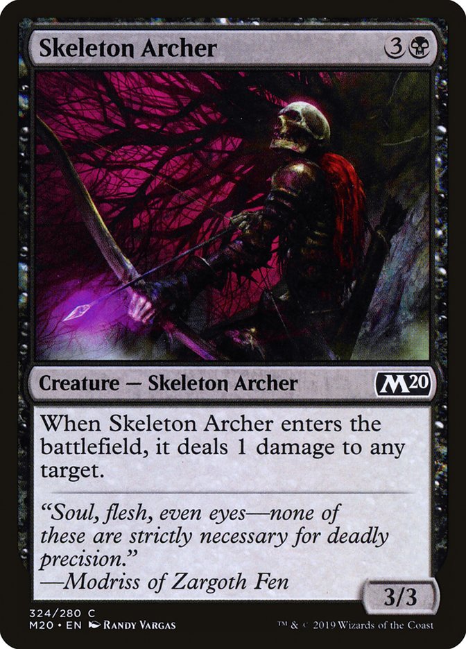 Skeleton Archer [Core Set 2020] Magic: The Gathering