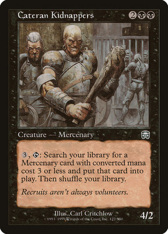 Cateran Kidnappers [Mercadian Masques] Magic: The Gathering