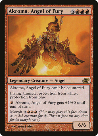 Akroma, Angel of Fury [Planar Chaos] Magic: The Gathering