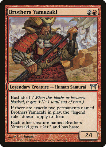 Brothers Yamazaki (160b/306) [Champions of Kamigawa] Magic: The Gathering