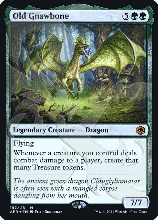 Old Gnawbone (Ampersand Promo) [Dungeons & Dragons: Adventures in the Forgotten Realms Promos] Magic: The Gathering