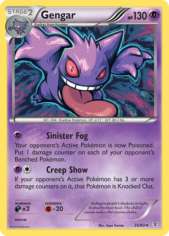 Gengar (35/83) [XY: Generations] Pokémon