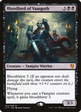 Bloodlord of Vaasgoth [Commander 2017] Magic: The Gathering