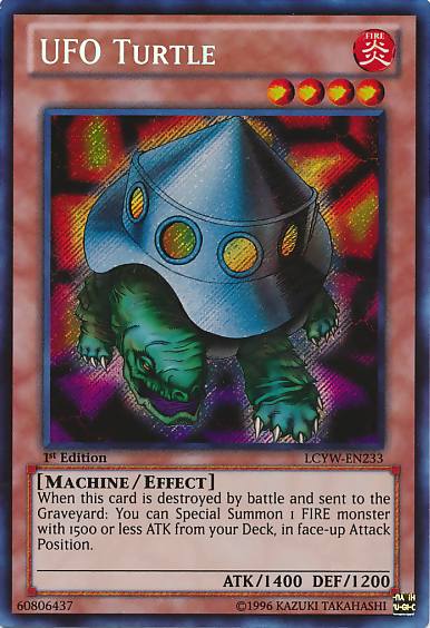 UFO Turtle [LCYW-EN233] Secret Rare Yu-Gi-Oh!
