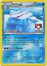 Avalugg (31/106) (League Promo 3rd Place) [XY: Flashfire] Pokémon
