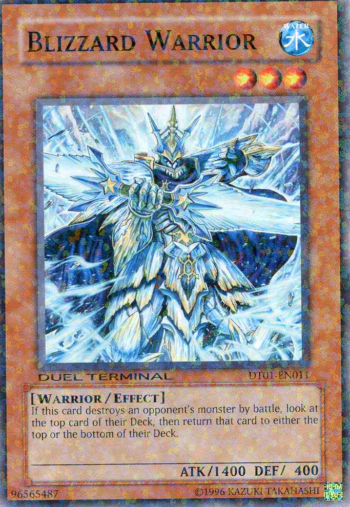 Blizzard Warrior [DT01-EN011] Common Yu-Gi-Oh!