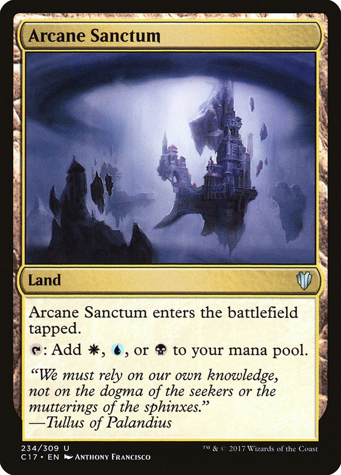 Arcane Sanctum [Commander 2017] Magic: The Gathering