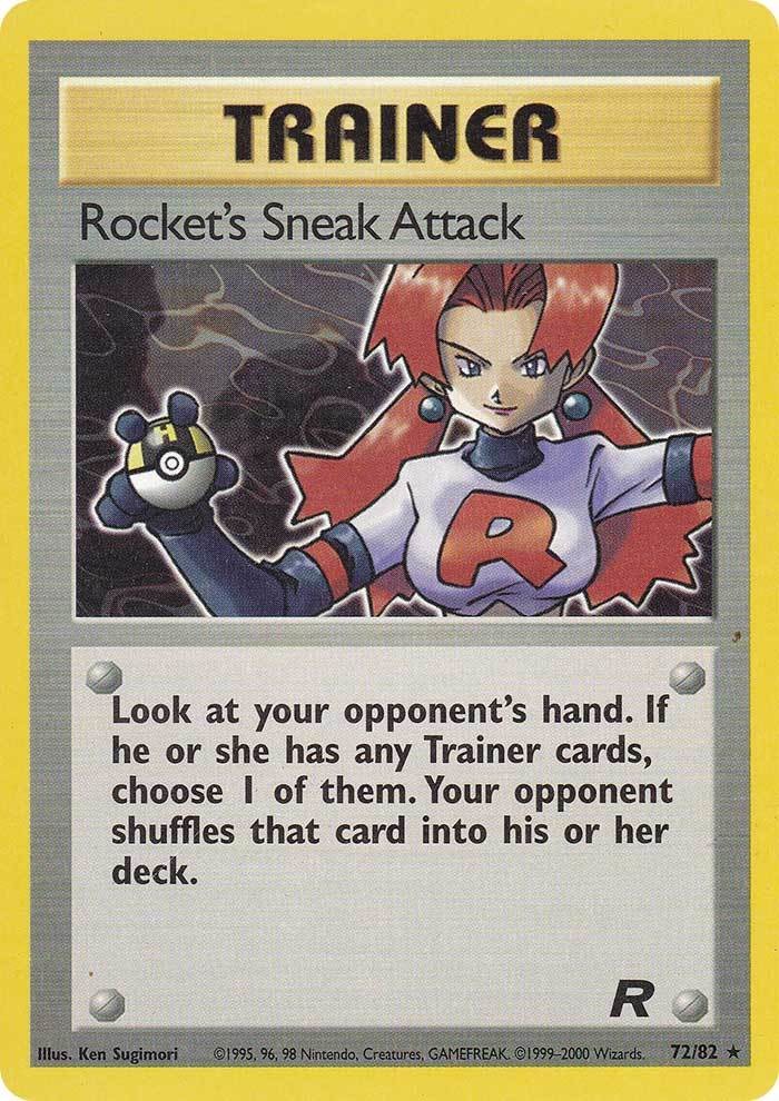 Rocket's Sneak Attack (72/82) [Team Rocket Unlimited] Pokémon