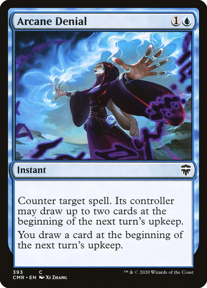 Arcane Denial [Commander Legends] Magic: The Gathering