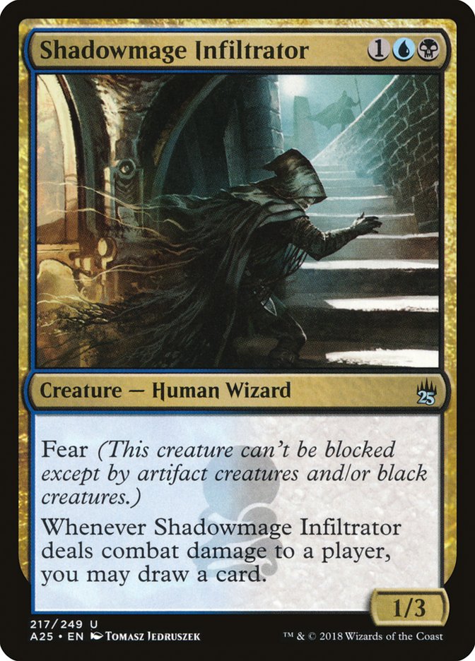 Shadowmage Infiltrator [Masters 25] Magic: The Gathering
