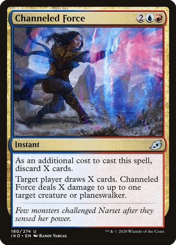 Channeled Force [Ikoria: Lair of Behemoths] Magic: The Gathering
