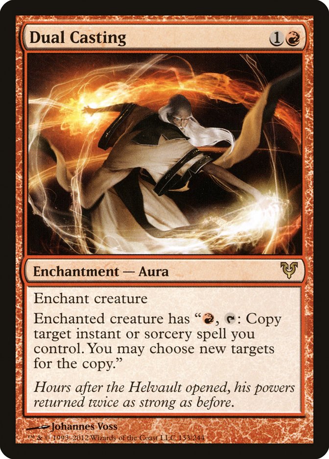 Dual Casting [Avacyn Restored] Magic: The Gathering