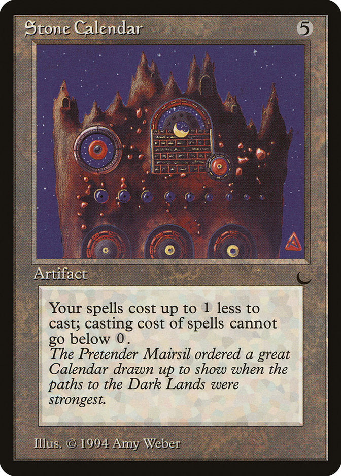 Stone Calendar [The Dark] Magic: The Gathering