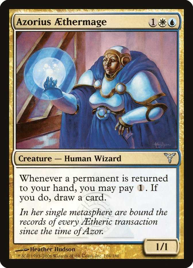Azorius Aethermage [Dissension] Magic: The Gathering