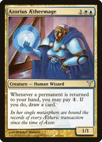 Azorius Aethermage [Dissension] Magic: The Gathering