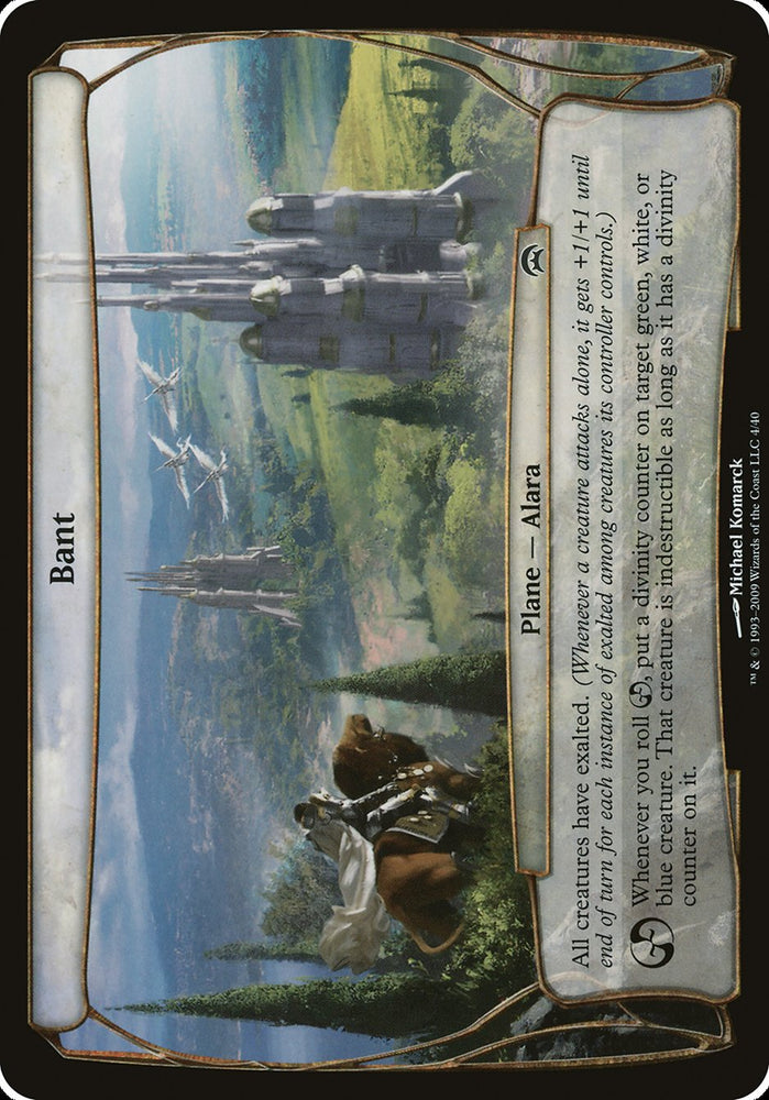 Bant (Planes) [Planechase Planes] Magic: The Gathering