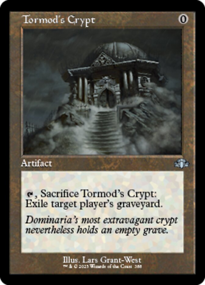 Tormod's Crypt (Retro) [Dominaria Remastered] Magic: The Gathering