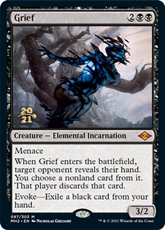 Grief [Modern Horizons 2 Prerelease Promos] Magic: The Gathering