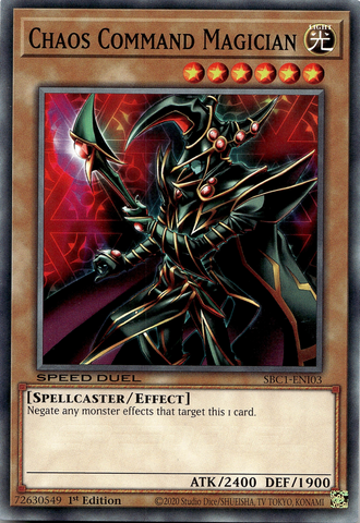 Chaos Command Magician [SBC1-ENI03] Common Yu-Gi-Oh!