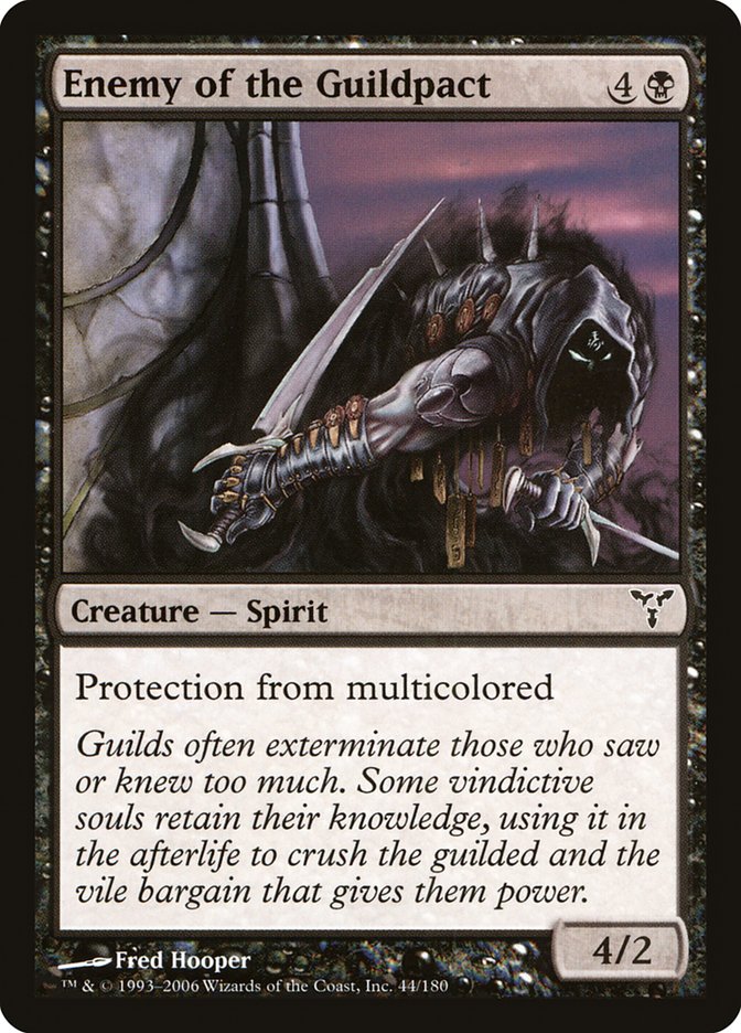 Enemy of the Guildpact [Dissension] Magic: The Gathering