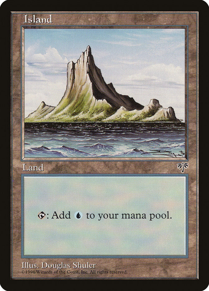 Island (336) [Mirage] Magic: The Gathering