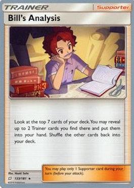 Bill's Analysis (133/181) (Perfection - Henry Brand) [World Championships 2019] Pokémon