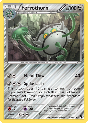 Ferrothorn (80/122) [XY: BREAKpoint] Pokémon