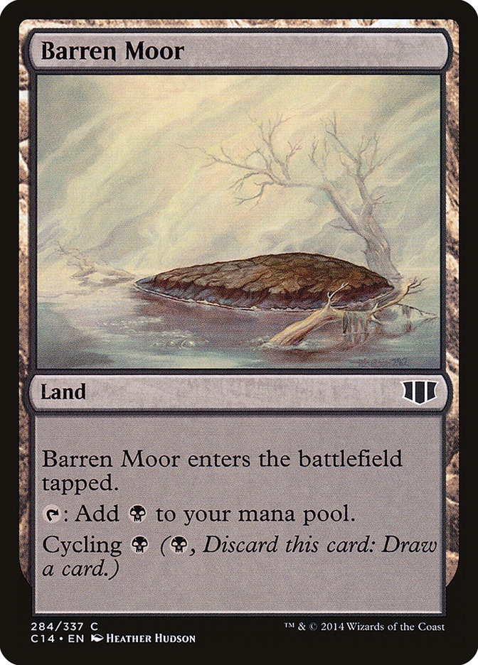 Barren Moor [Commander 2014] Magic: The Gathering