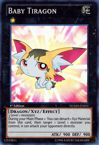 Baby Tiragon [NUMH-EN051] Super Rare Yu-Gi-Oh!