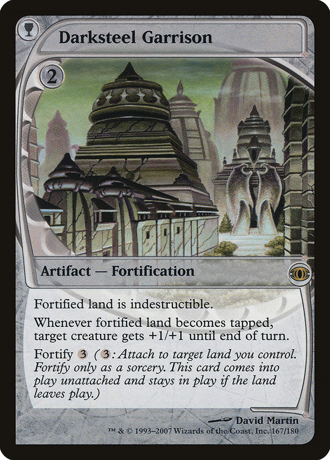 Darksteel Garrison [Future Sight] Magic: The Gathering