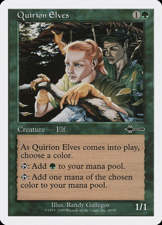 Quirion Elves [Beatdown] Magic: The Gathering