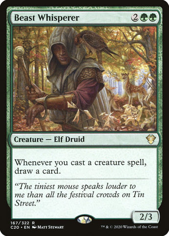 Beast Whisperer [Commander 2020] Magic: The Gathering