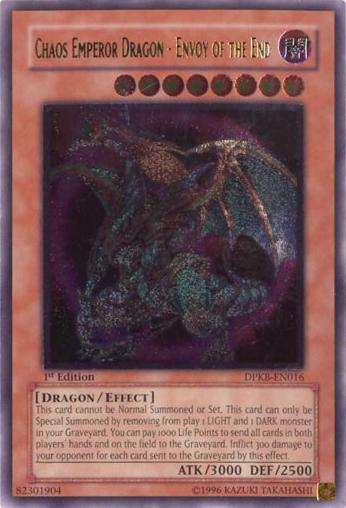 Chaos Emperor Dragon - Envoy of the End [DPKB-EN016] Ultimate Rare Yu-Gi-Oh!