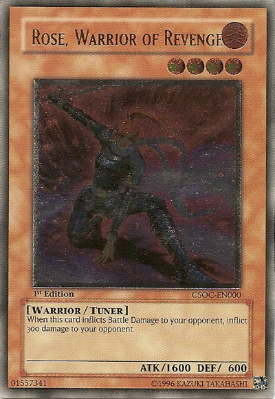 Rose, Warrior of Revenge (UTR) [CSOC-EN000] Ultimate Rare Yu-Gi-Oh!