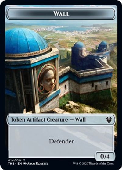 Pegasus // Wall Double-Sided Token [Challenger Decks 2021 Tokens] Magic: The Gathering