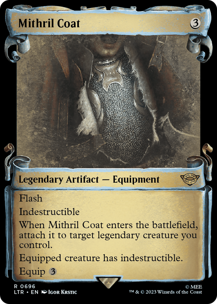 Mithril Coat [The Lord of the Rings: Tales of Middle-Earth Showcase Scrolls] Magic: The Gathering